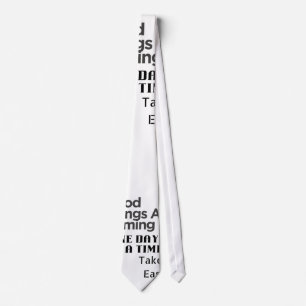 positive quote art tie