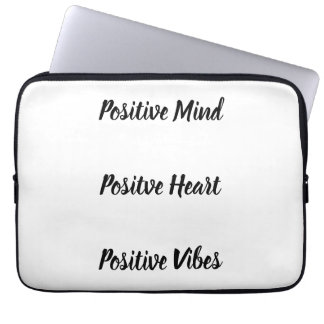 Positive Quote Laptop Sleeve