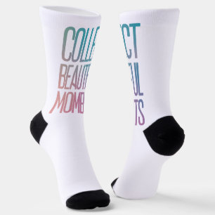positive quote socks