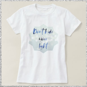 Positive Quote Typography T-Shirt
