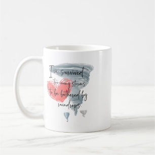 Positive Quotes Mental Health I've Survived Too Ma Coffee Mug