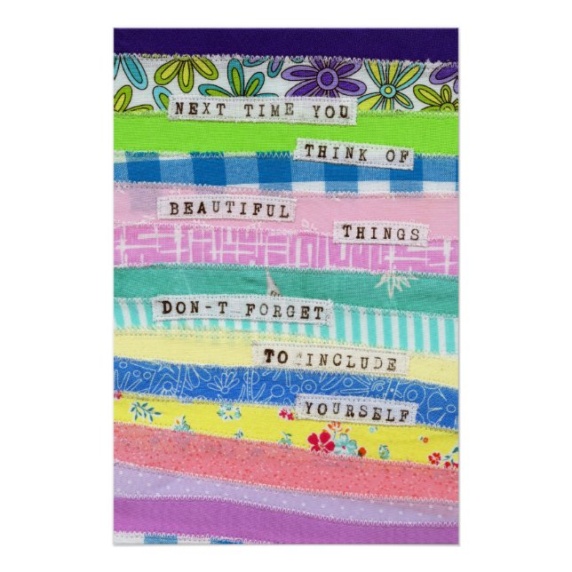 Positive quotes poster (Front)