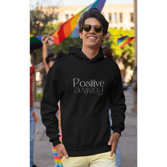 Positive Reflection Modern Design Hoodie (Creator Uploaded)