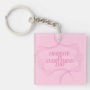 Positive, Spiritual, Inspirational, Motivational  Key Ring