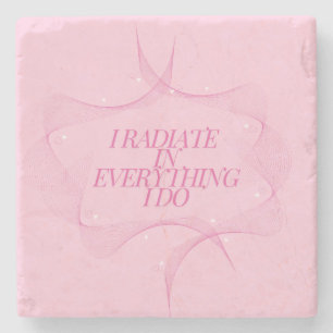 Positive, Spiritual, Inspirational, Motivational Stone Coaster