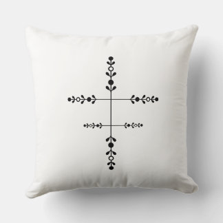 Positive Sunshine Art – Bright Happy Sun and Flowe Cushion