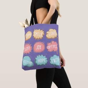 Positive Thinking Tote Bag - Customisable