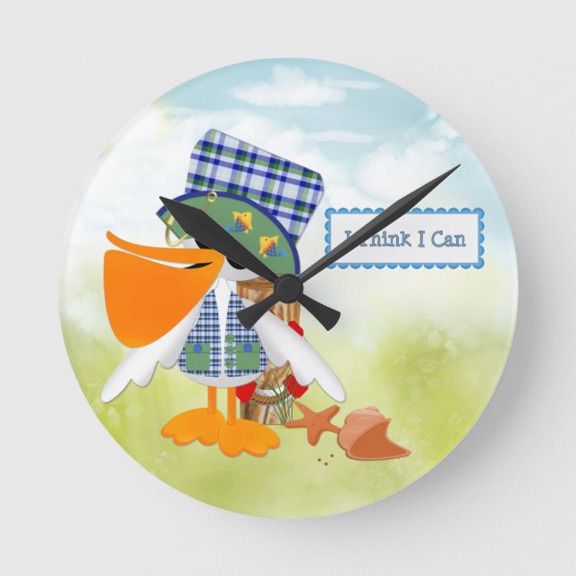 Positive Thinking Wall Clock (Front)