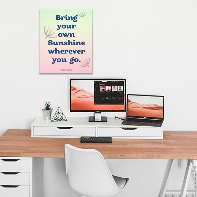 Positive Vibe Mimosa Custom Name Poster (Creator Uploaded)
