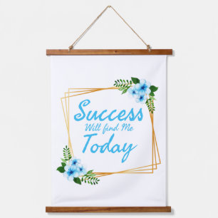 positive vibe sayings for self care hanging tapestry