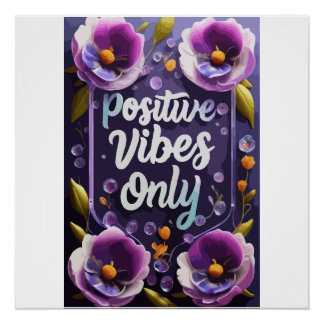 Positive Vibes All Around Wall Art