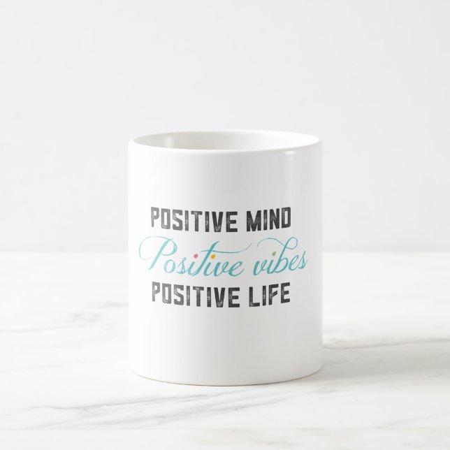 Positive Vibes Coffee Mug (Center)