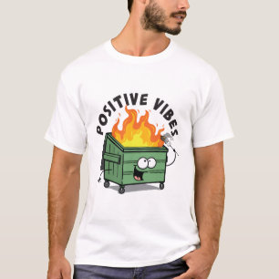 Positive Vibes Dumpster Men's T-Shirt