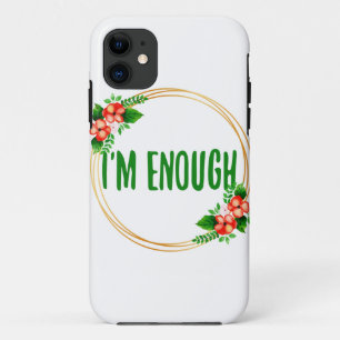 positive vibes for life acceptance and self care Case-Mate iPhone case