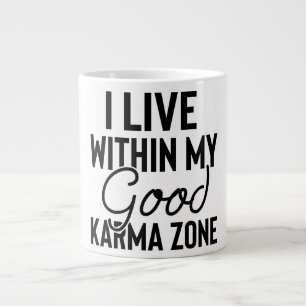 Positive Vibes   Motivational Quote Large Coffee Mug