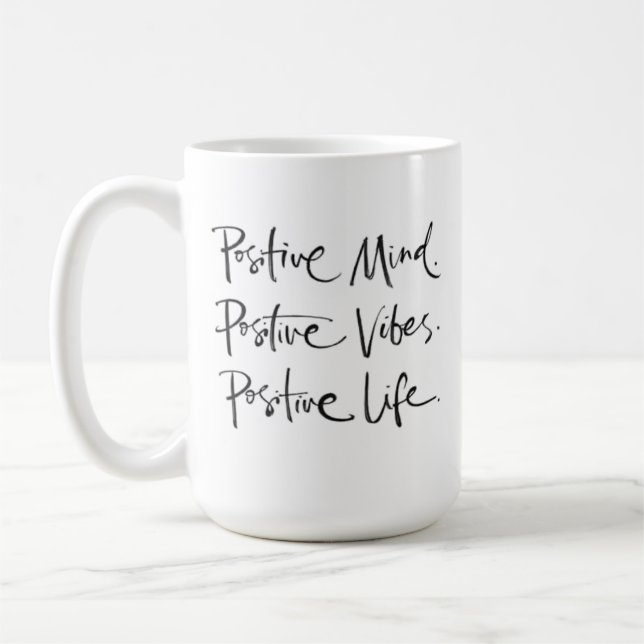 Positive Vibes Mug (Left)
