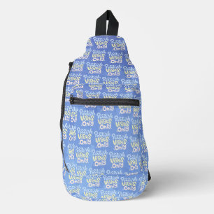 Positive Vibes Only Sling Bag