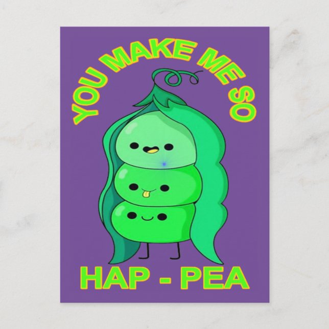 positive vibes postcard (Front)