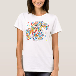 Positive Vibes Splash of colour Cool T-shirt