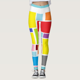 Positive Vibes Splash of colour Leggings