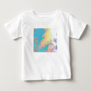 Positive Vibes Tropical Palm Trees Baby T-Shirt