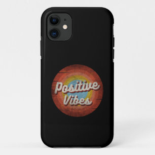 positive vibes vintage style Case-Mate iPhone case