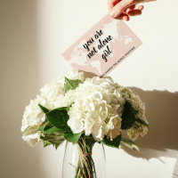 Positive You Are Not Alone Girl Motivation Quote