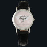 Positive You Are Not Alone Girl Motivation Quote Watch<br><div class="desc">Positive You Are Not Alone Girl Motivation Quote</div>