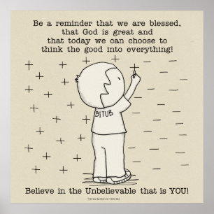 Positively Blessed Poster