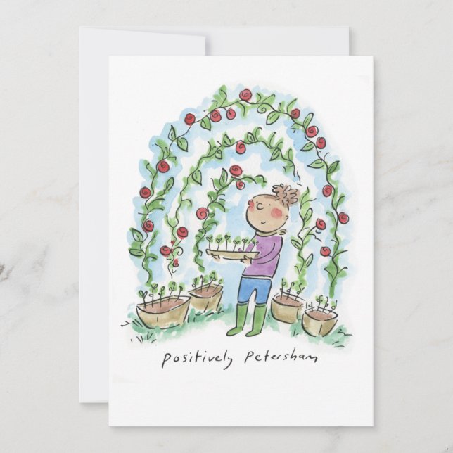 Positively Petersham Invitation (Front)