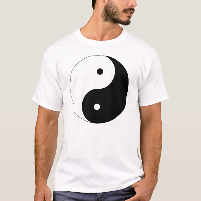 Positiven-n-Negative ying yang T-Shirt (Front)