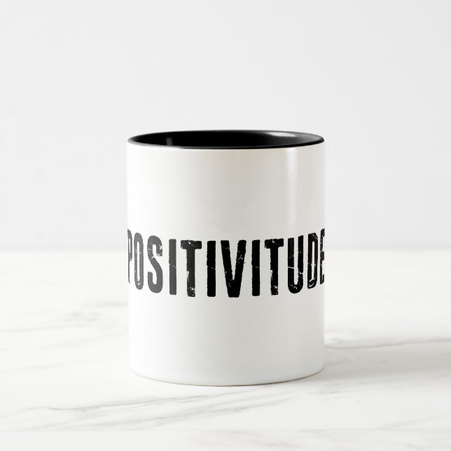 Positivitude Two-Tone Coffee Mug (Center)