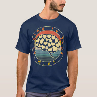 Positivity Kind To Your Mind Mental Health Spread  T-Shirt