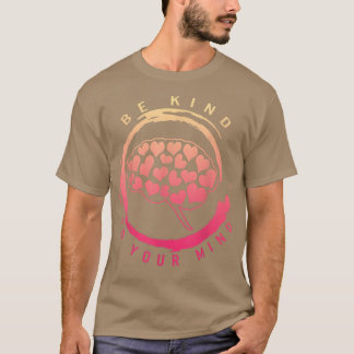 Positivity Kind To Your Mind Mental Health Spread  T-Shirt