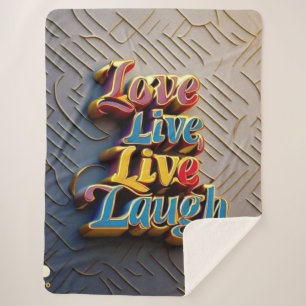 "Positivity Matters Most" Sherpa Blanket