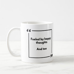 Positivity mug - feld by happy thoughts, and tea