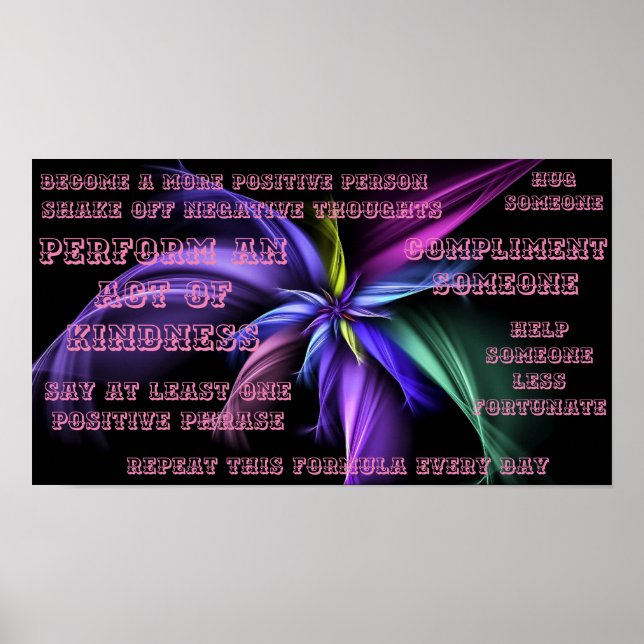 Positivity Poster (Front)