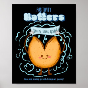Positivity S Sticker  Poster