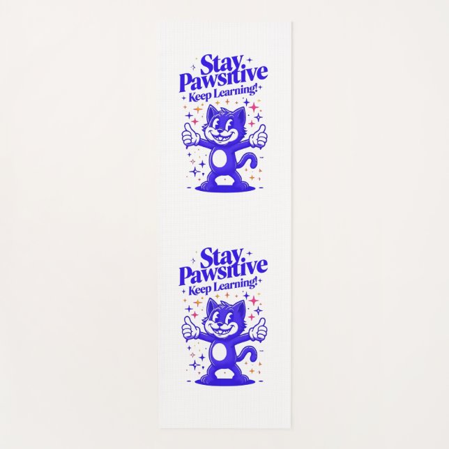 Positivity Yoga Mat (Front)