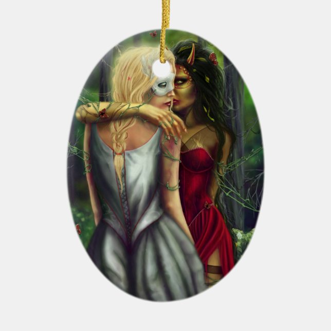 "Possessed" Ornament (Front)