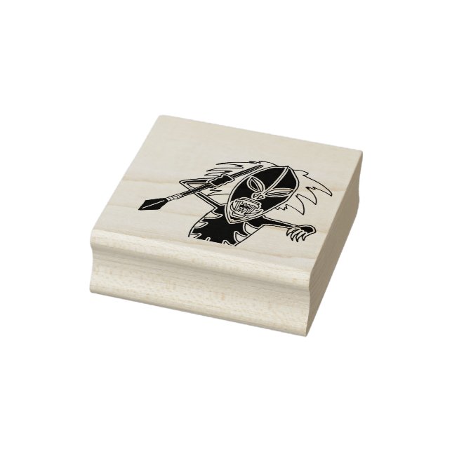 Possessed Warrior Demon Doll Rubber Stamp (Stamp)