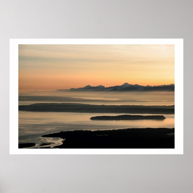 Possession Sound, Whidbey Island Poster (Front)