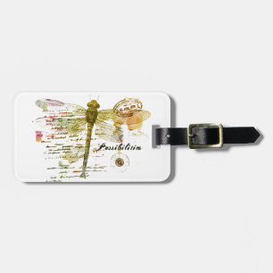 Possibilities dragonfly luggage tag