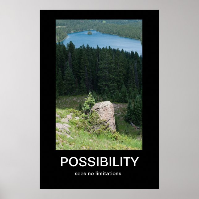 Possibility Demotivational Poster (Front)