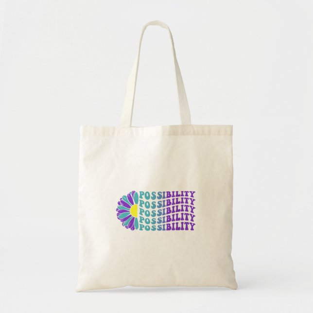 Possibility Prevention Awareness Suower Tote Bag (Front)