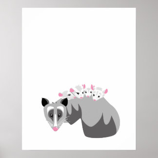 Possum Baby Print