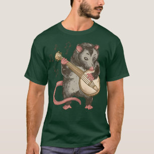Possum Banjo Music Musical Instrument Musician  T-Shirt