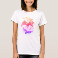 Possum Bats Rainbow in Women's T-Shirt