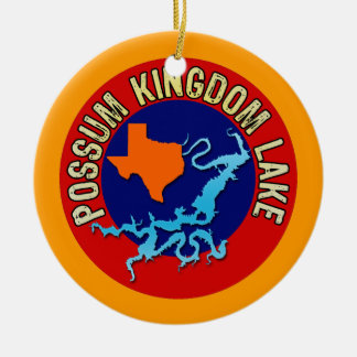 Possum Kingdom Lake, Texas Ceramic Tree Decoration
