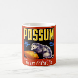 Possum Label Coffee Mug